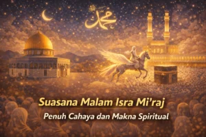 Ilustrasi peringatan Isra Miraj Nabi Muhammad SAW 2026