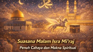 Ilustrasi peringatan Isra Miraj Nabi Muhammad SAW 2026