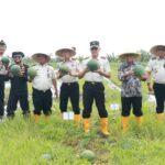 Wabup Mujiono Bersama Kakanwil dan Kalapas se-Jatim Panen Raya Semangka di Banyuwangi