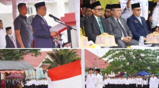 Upacara Hari Amal Bakti ke-80 Kementerian Agama di Pasangkayu