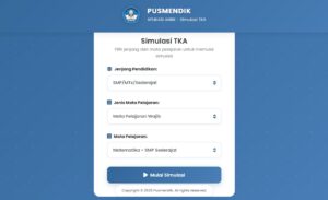 aplikasi simulasi TKA 2026 untuk semua jenjang pendidikan dasar