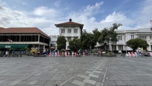 Syuting film Korea Extraction Tygo di Kota Tua Jakarta