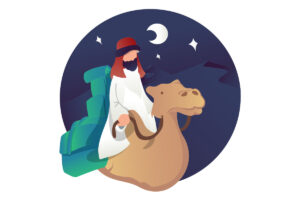 ilustrasi isra miraj 2026