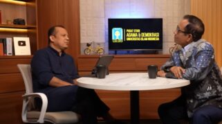 mahfud md dalam podcast di youtube