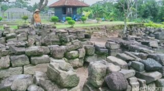 Candi Karangnongko Klaten yang misterius