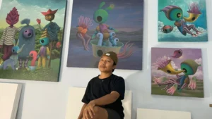 susiyono, pelukis asal semarang