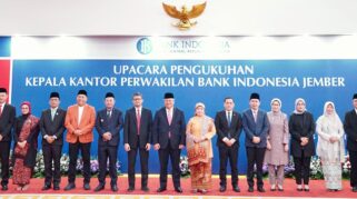 upacara pengukuhan kepala kantor perwakilan bank indonesia