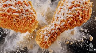 Richeese GPT menu ayam goreng garlic parmesan