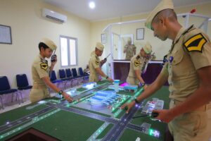 Ilustrasi taruna sekolah kedinasan saat mengikuti pendidikan