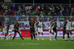 Duel Malut United vs Persija Jakarta di Stadion Gelora Kie Raha