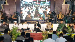 Bupati dan Kapolresta Banyuwangi berdialog dengan warga di Glenmore