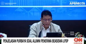Menkeu Purbaya Yudhi Sadewa dalam konferensi pers APBN KiTa