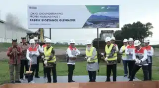 Peletakan batu pertama pembangunan pabrik bioetanol berbasis tebu di Banyuwangi
