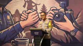 Wartawan lokal Banyuwangi menghadiri peringatan Hari Pers Nasional 2026