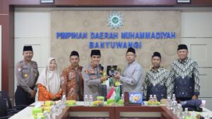 Kapolresta Banyuwangi Silaturahmi ke Muhammadiyah, Perkuat Kamtibmas di Banyuwangi