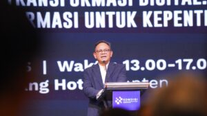 Ketua Dewan Pers Komaruddin Hidayat menyampaikan pandangan soal AI dan pers