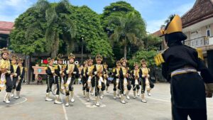 Pelajar dari Jawa dan Bali mengikuti LKBB Nusantara di SMK Muhammadiyah 6 Rogojampi Banyuwangi