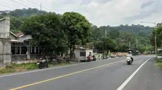 Lokasi korban pengeroyokan anak punk di Banyuwangi