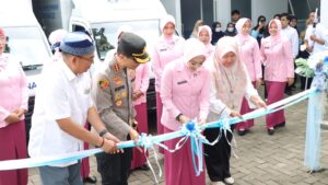 Kapolresta Banyuwangi meresmikan SPPG di Genteng Kulon