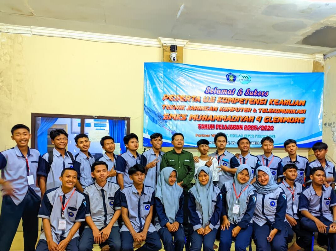 Peserta UKK TJKT SMK Muhammadiyah 4 Glenmore
