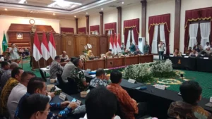 Rapat Koordinasi dengan Pemerintah provinsi terkait Angkutan Lebaran tahun 2026 di Surabaya