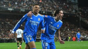 Real Madrid vs Valencia di Stadion Mestalla