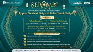 Layanan penukaran uang kas keliling Bank Indonesia jelang Lebaran 2026