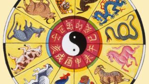 Ilustrasi simbol 12 zodiak untuk ramalan 12 Februari 2026