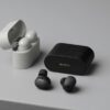 Sony WF-1000XM6 true wireless earbuds warna hitam dan silver
