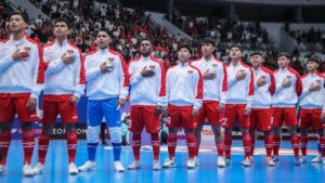 Timnas Futsal Indonesia merayakan kemenangan di Piala Asia Futsal 2026