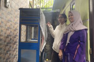 Tas belanja hitam tempat bayi ditemukan di Pejaten