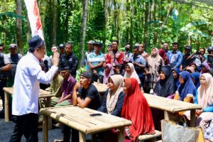 Sosialisasi program bansos digital di Banyuwangi