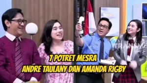 Andre Taulany dan Amanda Rigby Jadi Sorotan Publik Usai Interaksi di Monitor Ketua