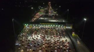 Arus Balik Lebaran 2026: Beberapa Tol Menuju Jakarta Padat di Malam Rabu