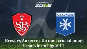 Auxerre vs Brest: Duel Penyelamatan di Liga 1