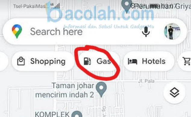 Bagaimana cara menemukan SPBU dengan rating tertinggi di Google?