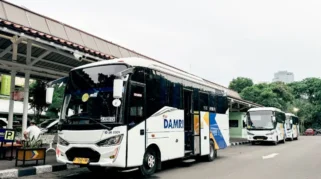 Bus Damri Depok–Bandara Soetta Tetap Beroperasi Selama Lebaran 2026, Jadwal dan Tarif Lengkap