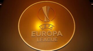 Pertandingan Liga Europa antara klub-klub Eropa pada babak 16 besar