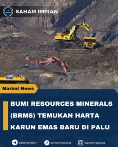 Direksi Bumi Resources Minerals Borong Saham Senilai Rp1,03 Miliar di Tengah Tekanan Makro Global