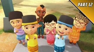 Empat Rumah Karakter Upin & Ipin Menjadi Pusat Silaturahmi Saat Lebaran