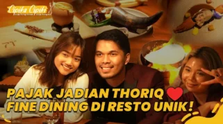 Fine Dining Bertema Zodiak, Thoriq Ajak Fuji dan Sali di 71st Omakase TS Cipika Cipiki