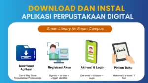 Fitur utama Perpustakaan digital UNTAG Banyuwangi