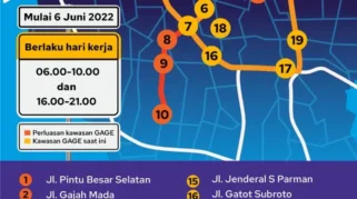 Ganjil‑Genap Jakarta Kembali Diberlakukan pada 25 Maret 2026, Jadwal dan Ruas Terkait