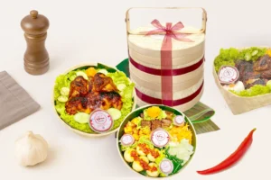hampers lebaran tema tradisional dengan sentuhan modern