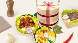 hampers lebaran tema tradisional dengan sentuhan modern