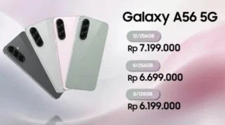 Harga Samsung Galaxy A36 5G & A56 5G Turun Menjelang Lebaran 2026, Ini Detailnya