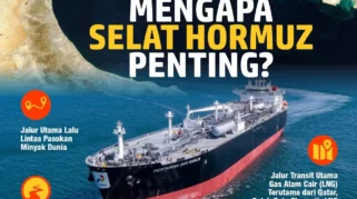 Iran Uji Strategi Selektif di Selat Hormuz, Buka Jalur untuk Kapal Non-Hostil