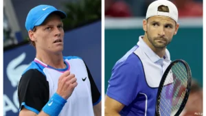 Jannik Sinner Raih Sunshine Double di Miami Open, Sementara Final Ganda Putri Terganggu Hujan