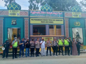 Kapolres Mojokerto Kota Gencarkan Himbauan Keselamatan di Objek Wisata Usai Lonjakan Pengunjung Lebaran 2026