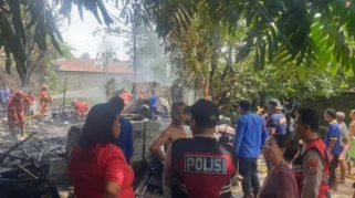 Kebakaran di Singkil Manado Bakar 14 Rumah, Penyebab Masih Diselidiki